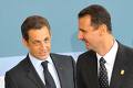 Sarkozy und Assad - Staatsmänner unter sich, voll Sorge um den Weltfrieden