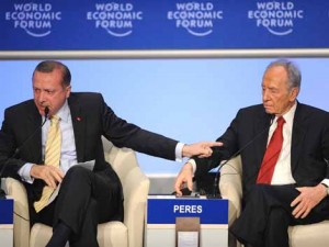 Recep Tayyip Erdogan (Türkei), Shimon Peres (Israel), Weltwirtschaftsforum Davos